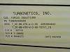 Turbonetics Ball Bearing T78 turbo..new never used!!-t78tag2.jpg