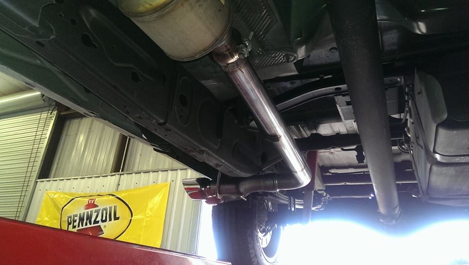custom exhaust with pics. Straight piped - PerformanceTrucks.net Forums